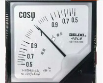 Original Delixi power factor meter 42l6-cosφ380v 5A pointer power factor meter 42L6