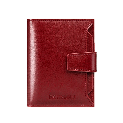 Короткий бумажник, изысканный кошелек, модная складная сумка через плечо, из натуральной кожи