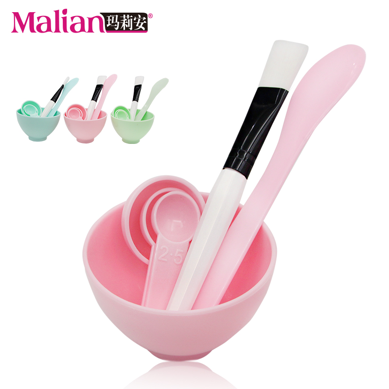 6-piece mask bowl set diy mask tool Homemade mask stick Compression mask brush Coating Mask brush Beauty