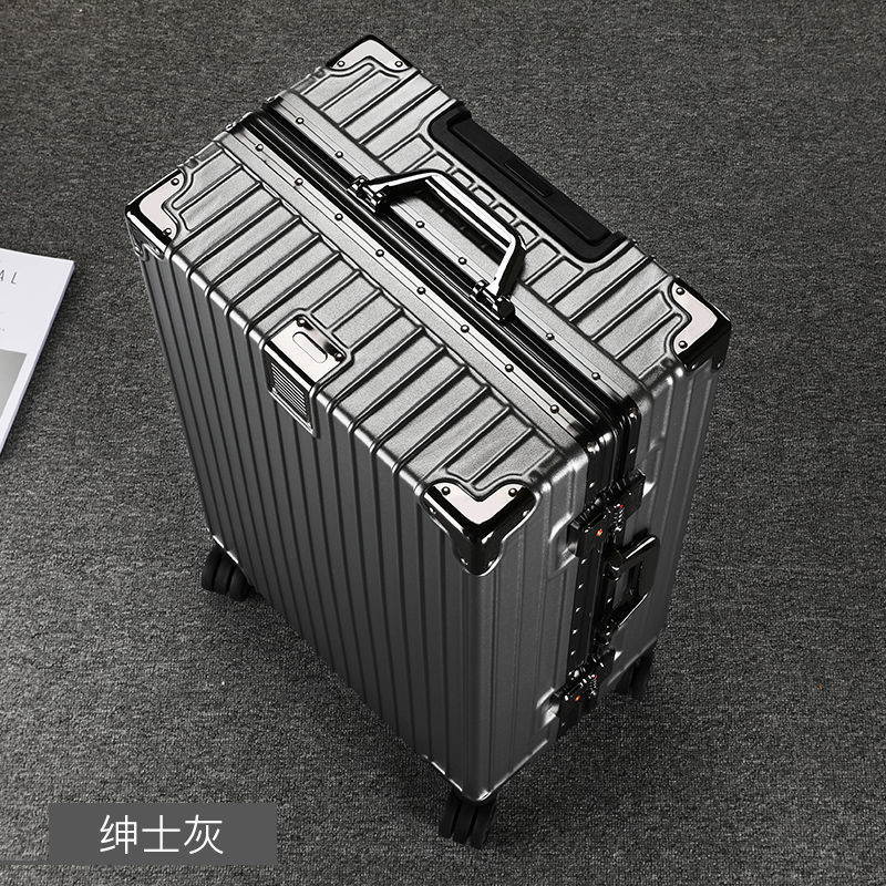 Luggage Suitcase Made of Pc Material, 2025 New Model, Large Capacity Trolley Case, Silent Universal Wheels, Aluminum Frame, Sturdy and Durable, Password Lock