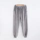 Quần pyjama nam và nữ đôi lứa mùa thu đông flannel quần nhung san hô dày ấm để giữ chân chân quần nhà chân