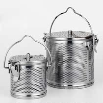 Thickened 304 stainless steel soup with tennis seasoning ball seasoning ball soup ball marinated basket ball barrel