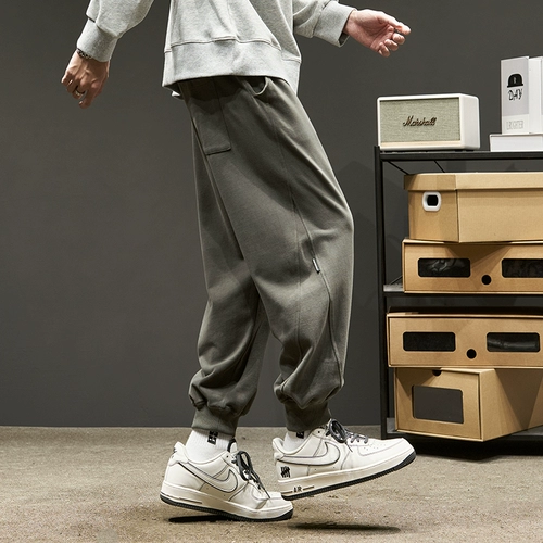 Японские осенние цветные весенние штаны, свободный крой