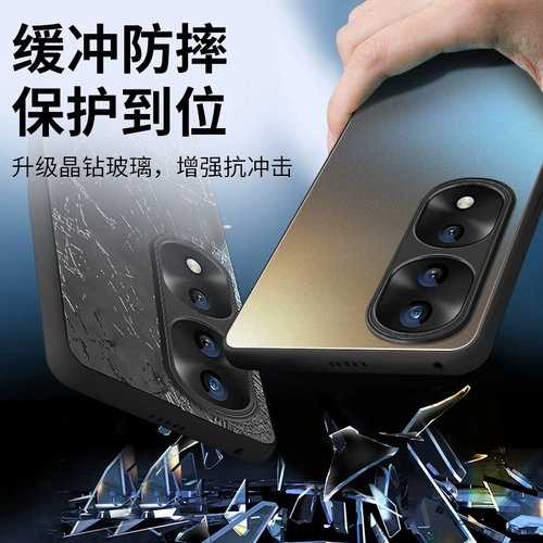 Honor, huawei, совместимый матовый стеклянный чехол для телефона, объектив, ультратонкий креативный защитный чехол для влюбленных, изысканный стиль, защита при падении