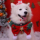 Milk Tuaner NAITUANER ~2025 Pet Christmas Limited Рождественский нагрудник для собак, аксессуары для фотосъемки средних и крупных собак mini 1