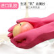 DoubleOne/Double One Latex Dishwashing Gloves Waterproof Rubber Kitchen Brush Bowl Laundry Plastic Cleaning Housework