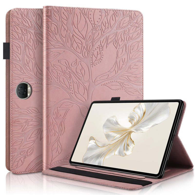 Suitable for Honor Tablet 9 Protective Case 12.1 Inches 2023 New Tablet Protective Shell Hey2-W09/W19 Tree of Life Full-Cover Anti-Fall Support Stand Soft Light Version Silicone Soft Shell