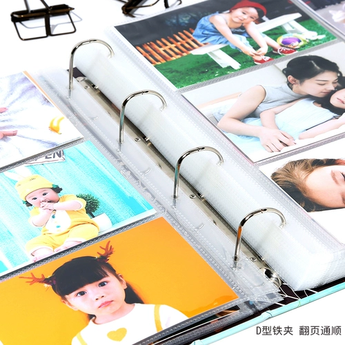 Вместительный и большой фотоальбом, книга роста, отрывной лист, 6 дюймовый, 7 дюймов