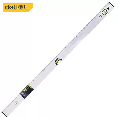 Del level high precision flat water gauge magnetic cast aluminum mini home decoration balance ruler 1 meter