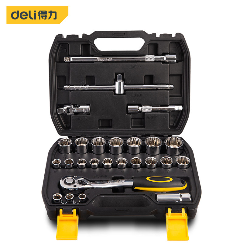 Powerful combination sleeve multifunction sleeve auto repair sleeve set ratchet wrench