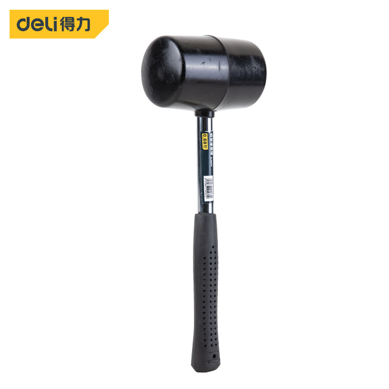 Able steel tube handle rubber hammer rubber hammer 24oz hammer oil resistant to rubber grip comfort 0 68kg