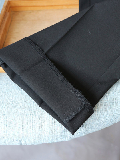 免烫垂顺！细腻舒适西裤男春夏季撤柜款修身直筒商务正装纯黑弹力