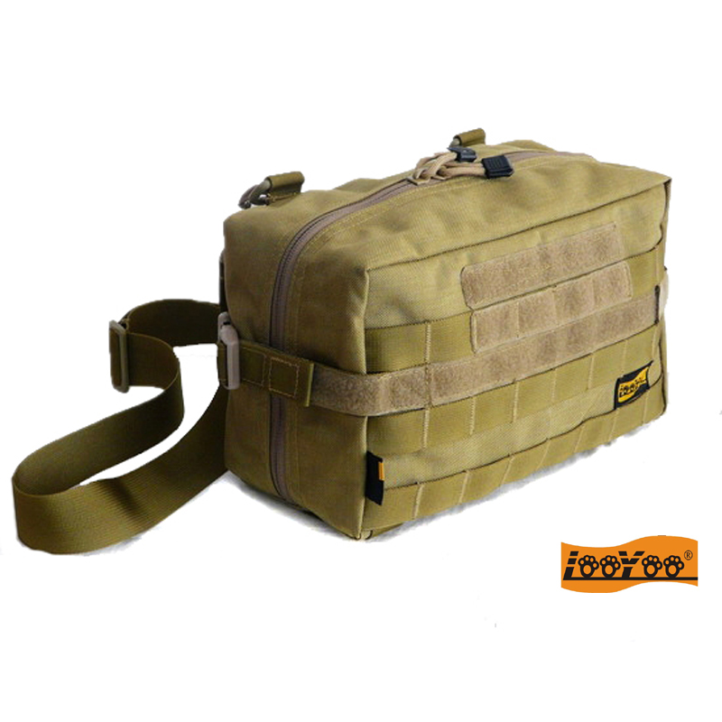 Road tour A76 oversized molle accessory bag Accessory bag EDC shoulder bag Leisure travel bag Military nylon