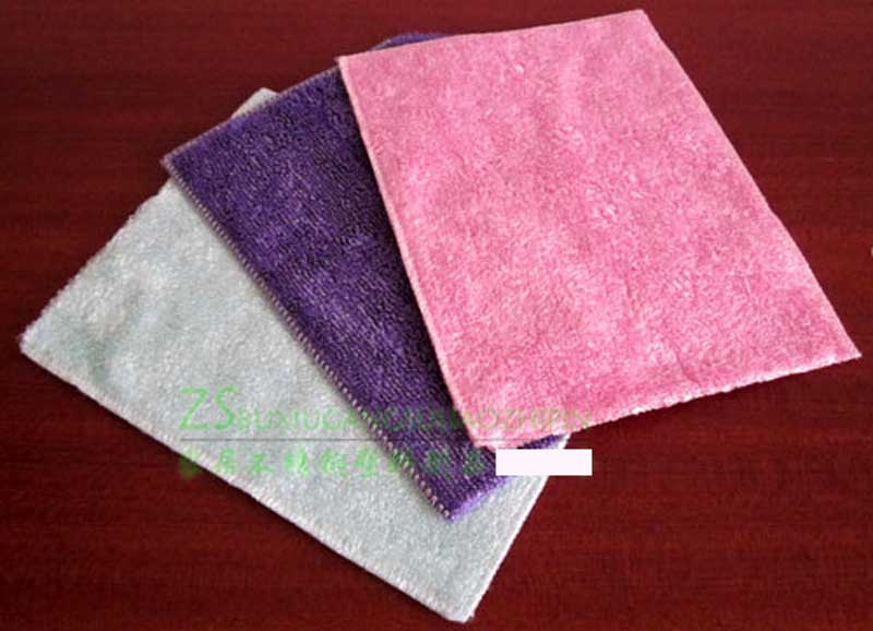 Housework Kitchen Bagels Clean Towels With Bamboo Fiber Double dishwashcloth Dishwashcloth Wash Cloth