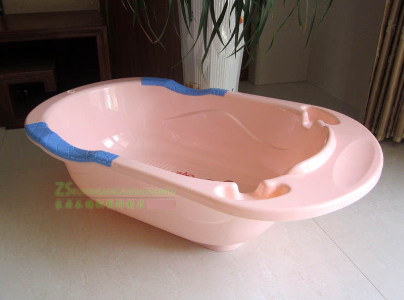 Large plastic thickened baby bathtub household non-slip bath tub infant children's bath tub