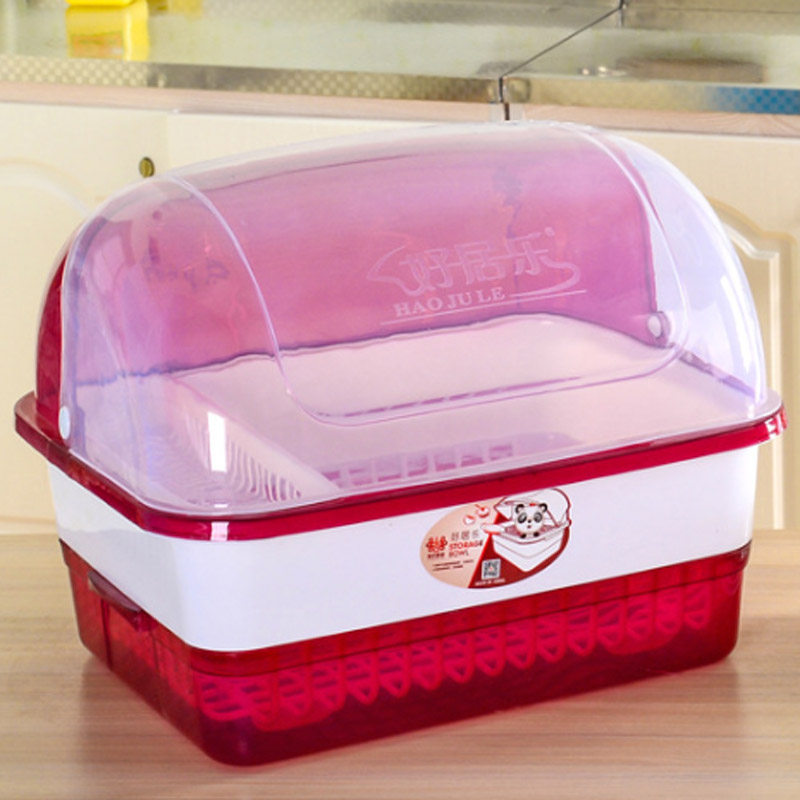 Kitchen Slip Cover Bowl of plastic Bowl Tray Cabinet Multifunction Home Bowl Rack Leash Griddle Dish Rack Pan Dishes Bowls and chopsticks Chopstick Containing box