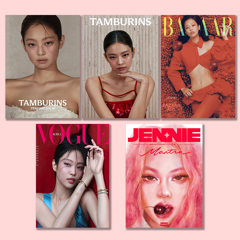 Jennie Kim Jennie Poster Merchandise ins Style Korean Idol Room Dormitory Bedroom Decoration Room Wall Stickers