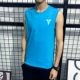 Áo vest nam mùa hè rộng rãi cotton thể thao áo len XL không tay quây áo thun xu hướng áo thể dục - Áo vest cotton vest nam trung niên