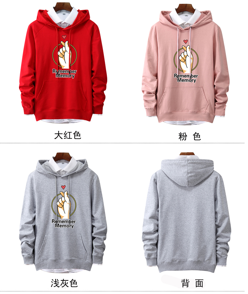 Áo len nam mới trùm đầu xu hướng lỏng XL dài tay áo hoodie mùa xuân và mùa thu thanh niên nam - Áo len hoodie nỉ
