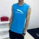 Áo vest nam mùa hè rộng rãi cotton thể thao áo len XL không tay quây áo thun xu hướng áo thể dục - Áo vest cotton vest nam trung niên