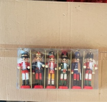 Nutcracker Puppet Small Product A set of six not split Height 13CM