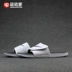 [42 người chơi thể thao] Nike Kawa Điều chỉnh dép Velcro đen trắng 834818-001 101