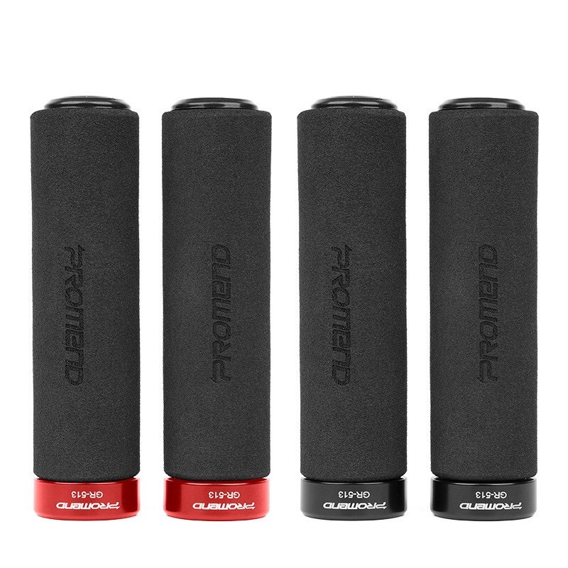New product mountain bike bicycle sponge handle set unilateral lock grip handle anti-slip accessories Shixi Desheng Merida