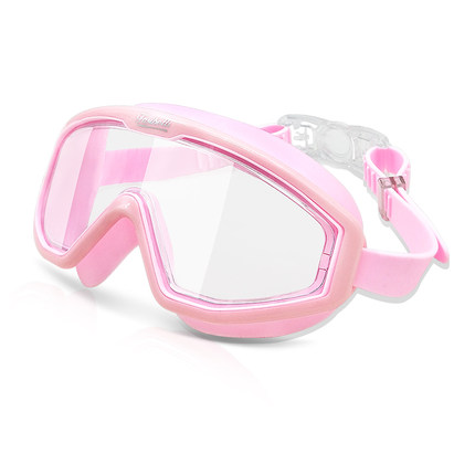儿童泳镜防水防雾高清男童女童专业泳帽套装备大框潜水游泳眼镜