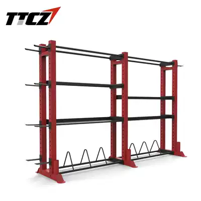 TTCZ private education studio comprehensive storage rack dumbbell Kettlebell Rack multifunctional competitive medicine ball storage rack