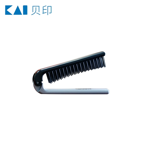 kai/贝印 Антистатический массажер, складная портативная расческа