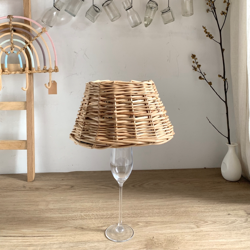 Foreign Trade Surplus ins Style Creative Wicker Woven Lampshade for Dining Room, Bedroom, Living Room Decorative Lampshade