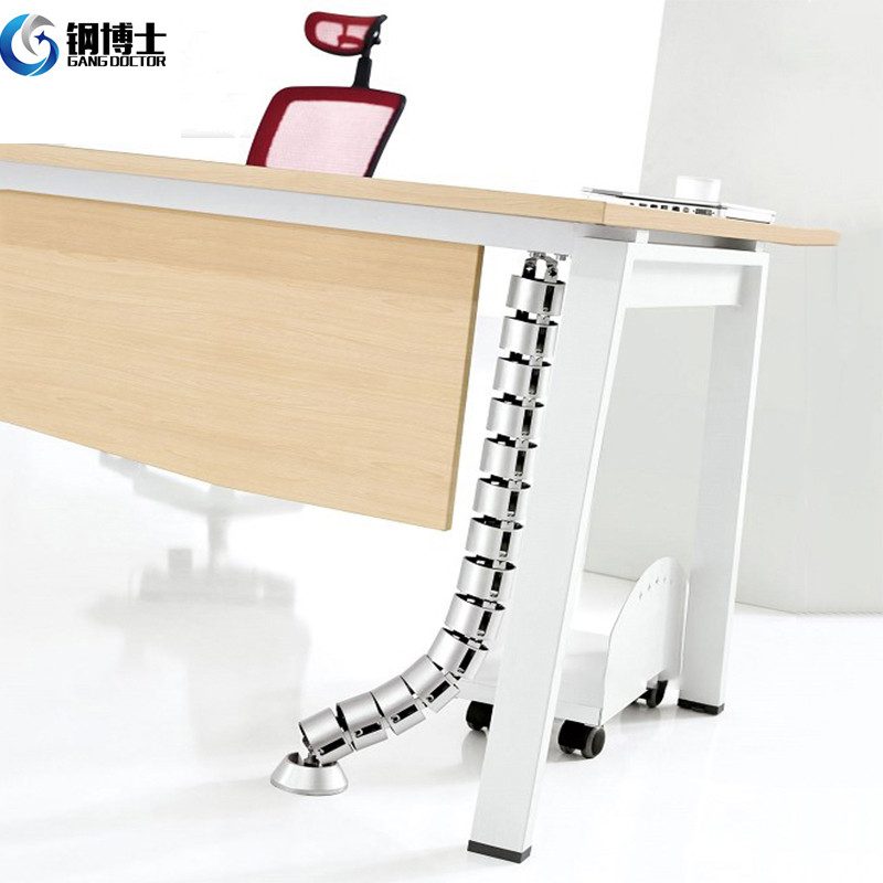 Round snake tube conference table worn pipe wire pipe desktop desktop wire receiver tube