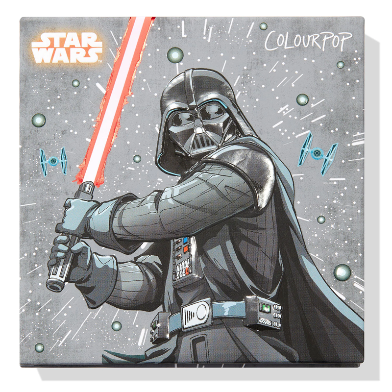 Colourpop Star Wars MANDALORIAN/Child9 color eye shadow disk DARTH VADER black warrior