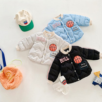 2021 new childrens cotton clothing for childrens cartoon cotton clothes baby down cotton liner jacket