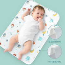 Baby isolation cushion pure cotton waterproof and leakage-proof and breathable washable large number of newborn baby isolation cushion