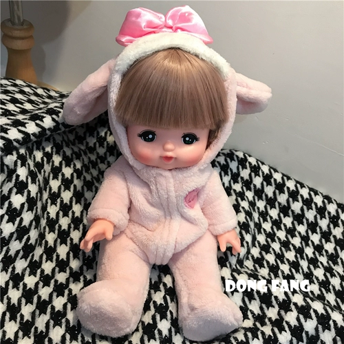 Милая розовая кукла, семейная игрушка с аксессуарами для детского сада, детская одежда