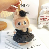 Черная юбка для бутонов+головной убор (только одежда не содержит кукол)