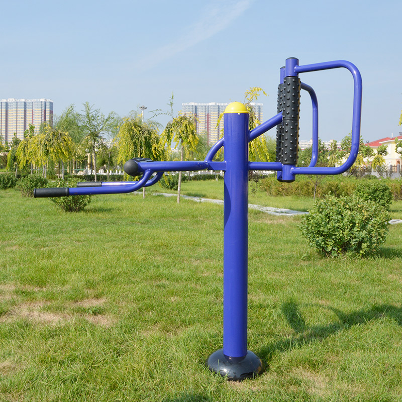 Outdoor fitness equipment waist back massage community park community square outdoor sports fitness path for the elderly