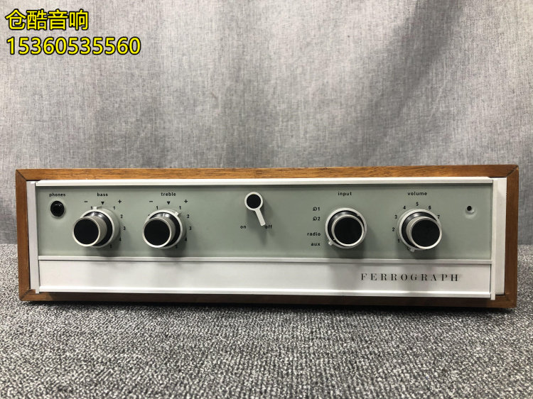 British-origin Merry Widow FERROGRAPH F307 Studio Royal Gold Sealed Tube Fever Amplifier