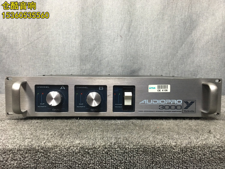 Canadian native AUDIOPRO Willis 3000 Professional rear power amplifier high-power power amplifier 110V