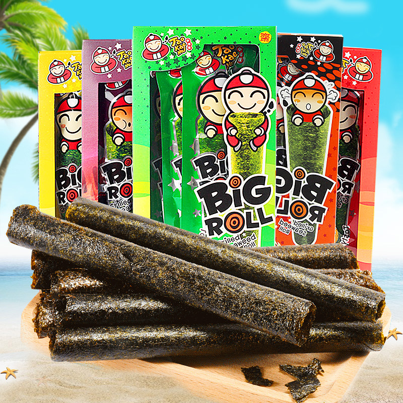 Thailand imported boss crystal-ready mesh red spicy sea moss original winter soup spicy taste snack