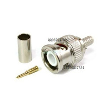 Free post Cold pressure BNC joints 75-3 Cold indenter Monitoring BNC joints Cold-head cold press BNC head pack of 100