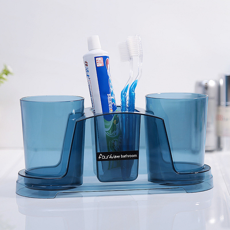 Day-Lovers Toothpaste Toothbrushes Shelf Makeup Room Toothbrush Shelf Creative Multifunctional Toothbrushing Cup Shelf