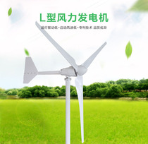 Full power and high efficiency 1KW1 5KW2KW outdoor breeding horizontal axis wind turbine wind and solar complementary 48V96V