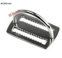 D-buckle Fishing and hunting free diving counterweight belt D-buckle D-ring Fish string hanging buckle Positioning buckle Japanese buckle D-ring