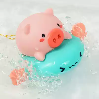 Baby toys baby bathing water toys boys and girls swimming Net red turtle Pig Bath artifact