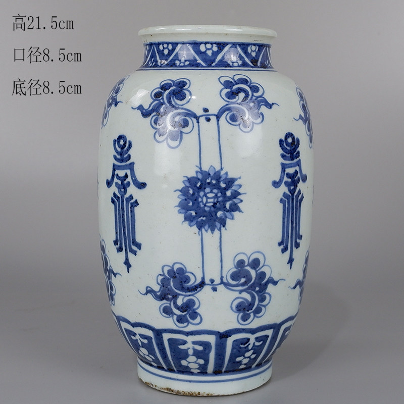 Qinglate Qing floral hand-painted sushi floral bottle antique ancient play old stock Old stock Old and old Pareal collection old objects-Taobao