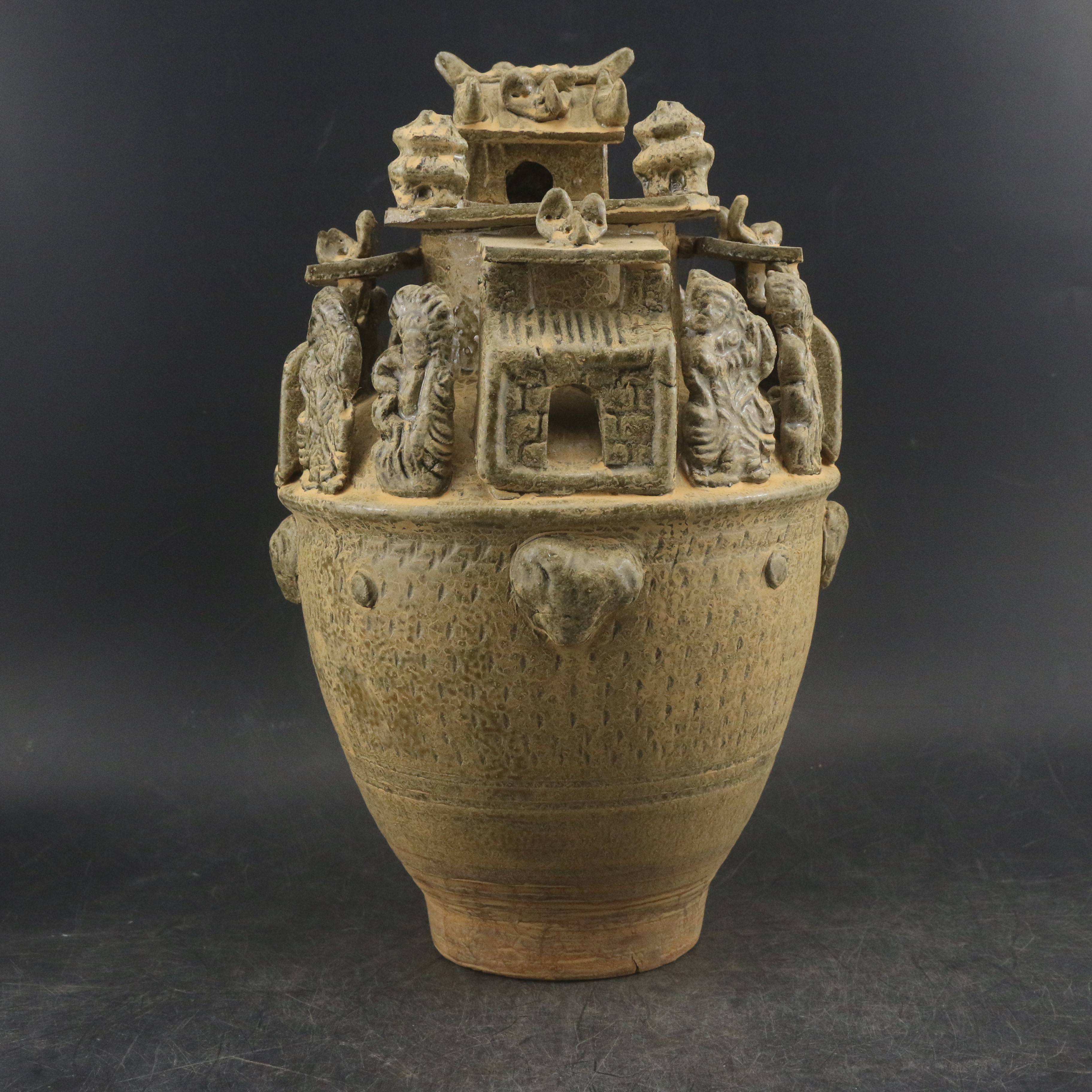 Song Dynasty unearthed grave bottle antique antique old goods old goods unearthed porcelain home decoration old objects pinched flower barn bottle