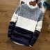 Áo len nam mùa xuân và mùa thu cổ tròn áo len trơn đồng bằng nam trên 2019 áo sơ mi nam dệt kim nam - Áo len áo cardigan nam Áo len