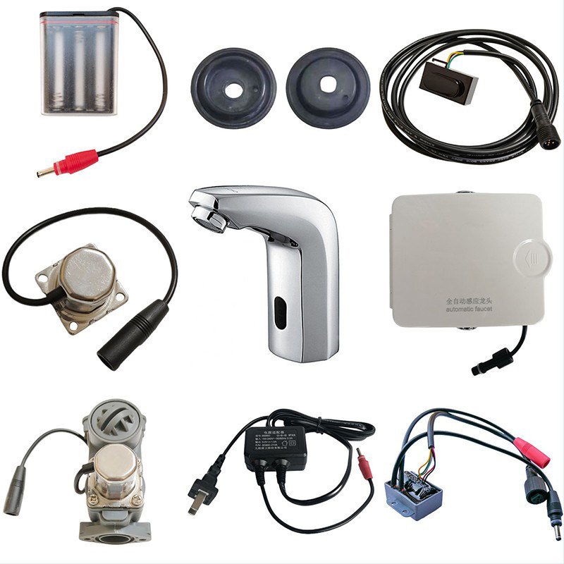 Suitable for JM5111 induction faucet accessories induction window drive solenoid valve diaphragm assembly control box power supply